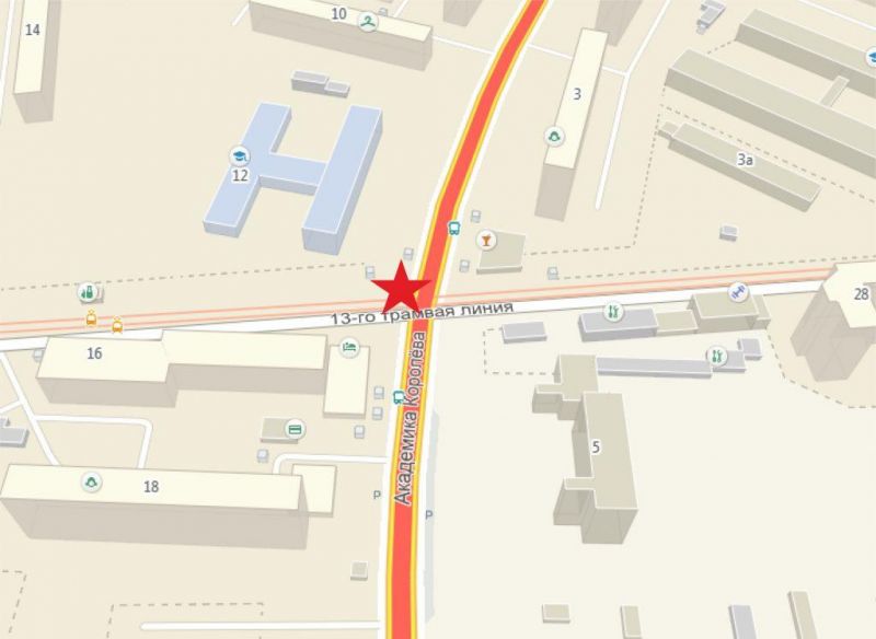 Роллер/Призматрон, Одесса, вул. Ак. Корольова, 5 / ОблДАІ