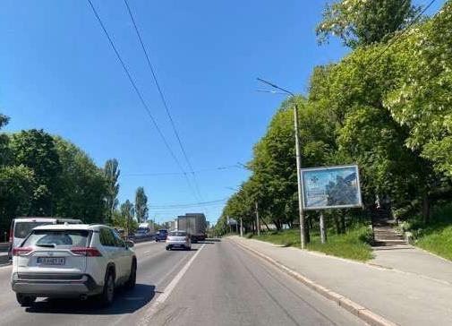 Скрол/Сітіборд, Київ, Теліги Олени вул., 15 - Петропавлівська вул.