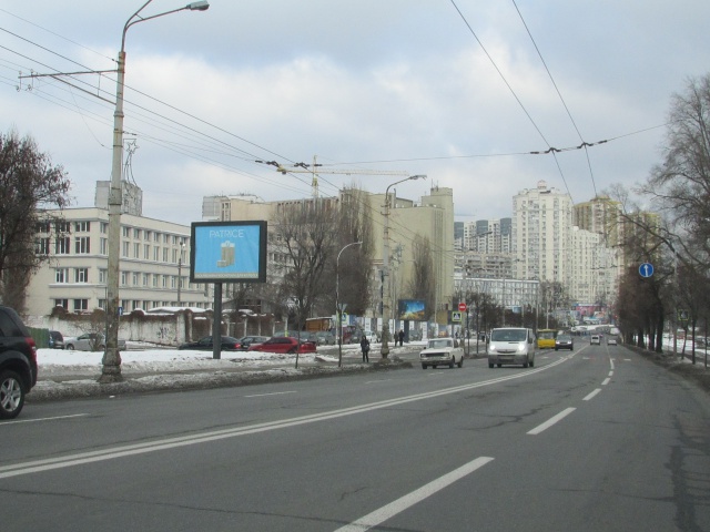 Скрол/Сітіборд, Київ, Голосіївський проспект (40-річчя Жовтня) / Ужгородський провулок