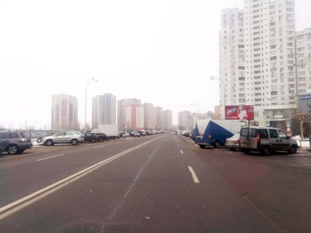 Білборд/Щит, Київ, Милославська вул., 49