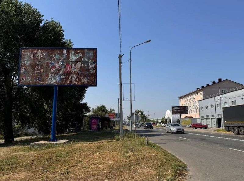 Билборд/Щит, Святопетровское, Святопетрівське, Святопетрівське, вул.Білогородська біля зупинки Доброволець