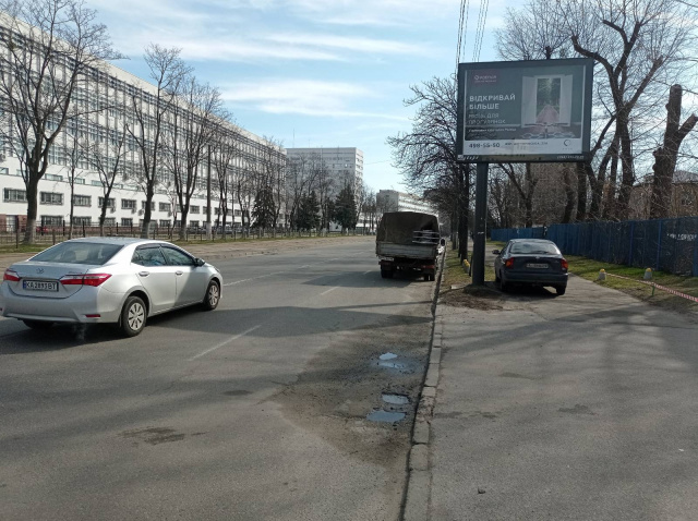 Скрол/Сітіборд, Київ, Дегтярівська, 23
