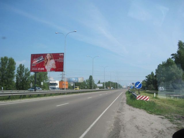 Билборд/Щит, Киев, Богатирська вул., (провинція на Дніпрі)