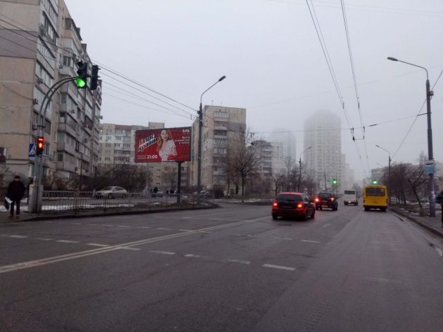 Білборд/Щит, Київ, Героїв Сталинграда пр., 52 (150 м. до Героїв Дніпра вул.)