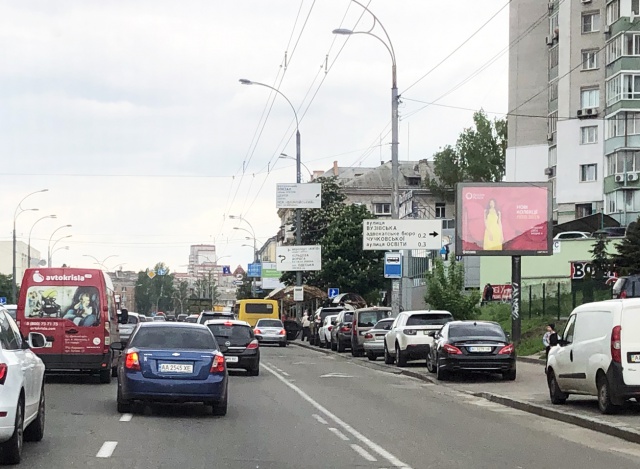 Скролл/Ситиборд, Киев, Лобановського Валерія вул., 9 (навпроти NOVUS), виїзд на Севастопольську площу