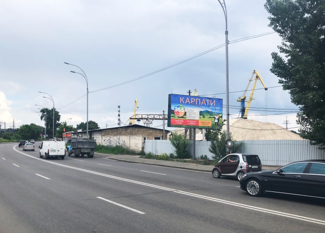 Білборд/Щит, Київ, Вул. Електриків, 11. У напрямку ЖК Рибальський