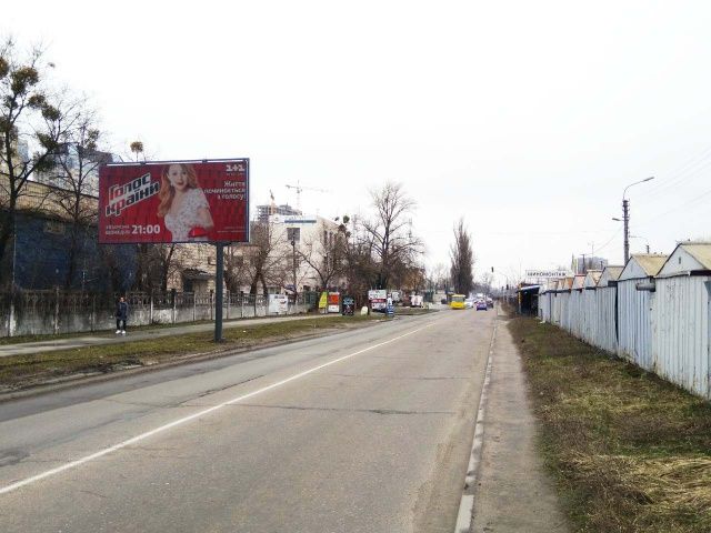 Билборд/Щит, Киев, Сверстюка Є. вул., 21 (до  ст. м. "Лівобережна")