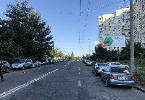 Білборд/Щит, Київ, Эрнста ул., 2