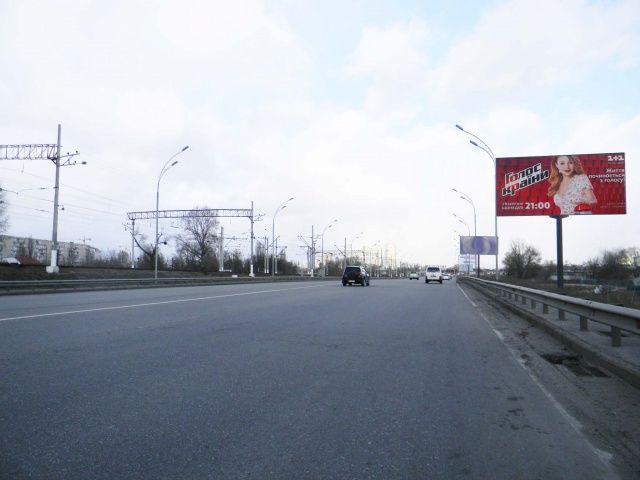 Билборд/Щит, Киев, Дарницьке шосе - 500 м. до Григоренко пр.