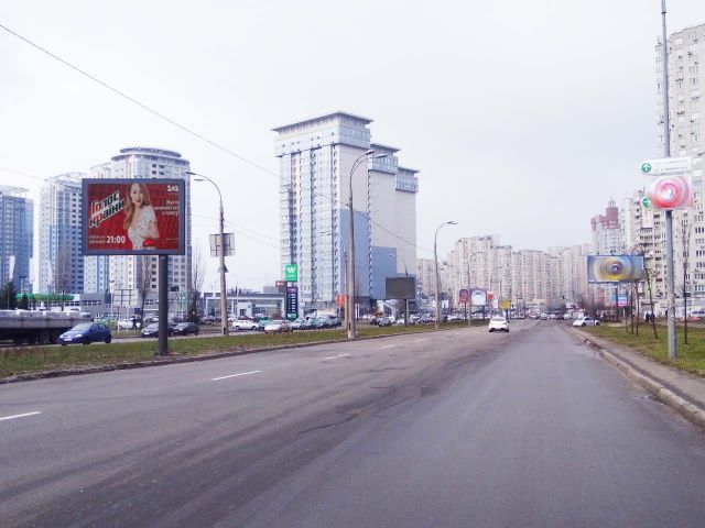 Скролл/Ситиборд, Киев, Дніпровська набережна вул., 33 (ТРЦ "Аркадія", до Княжого затону вул.)