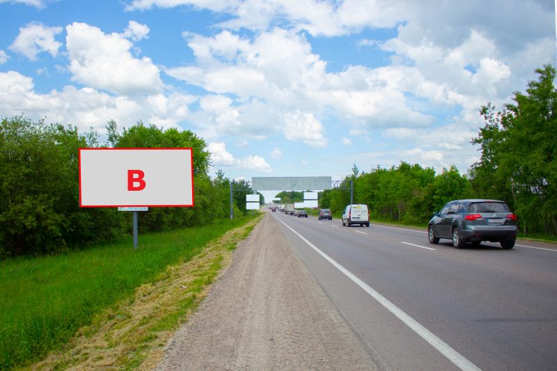 Билборд/Щит, Трассы, М-10 Західний обхід м. Львова , км 8+140, праворуч, біля Trans Service-1 в сторону ЕпіцентрК, МЕТRO