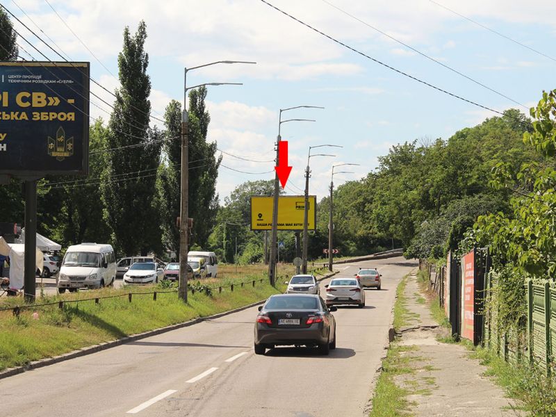 Билборд/Щит, Киев, Науки пр., 86 в сторону Деміївської пл.