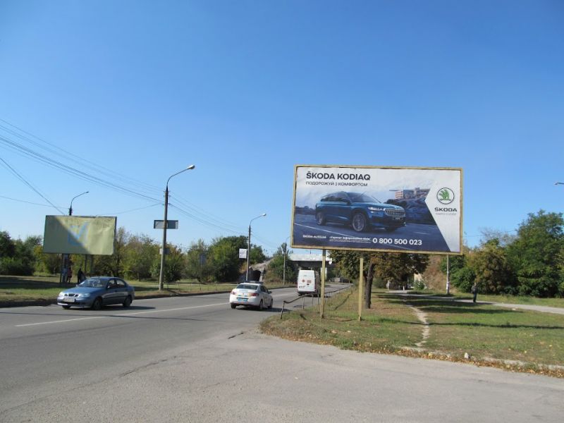 Білборд/Щит, Запоріжжя, Новгородская-Хортицкое шоссе