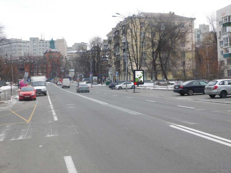 Скролл/Ситилайт, Киев, Мечникова вул. 8, рух в напрямку ст. м. "Кловська"