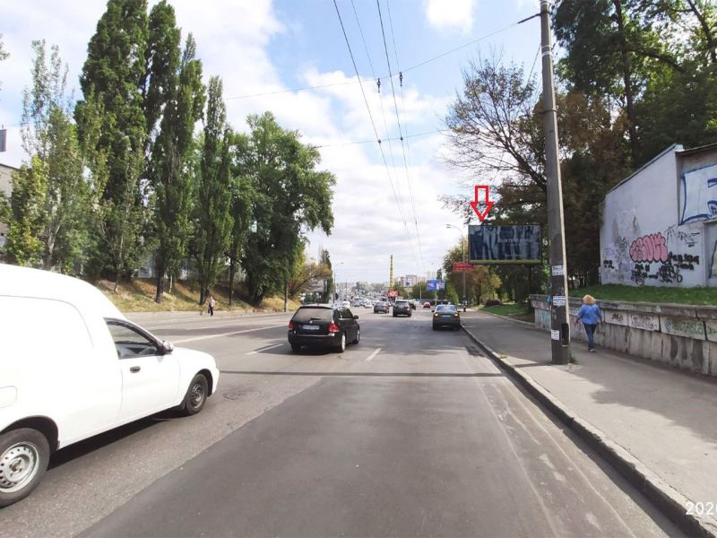 Білборд/Щит, Київ, вул. Лугова, 11