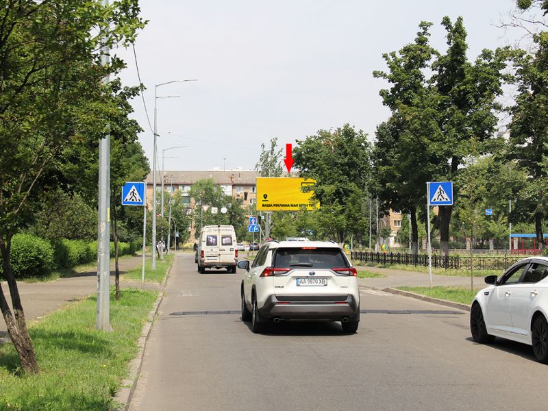 Білборд/Щит, Київ, Тампере вул., 17/2 - пр. Миру, на світлофорі, в сторону бул. Верховної Ради