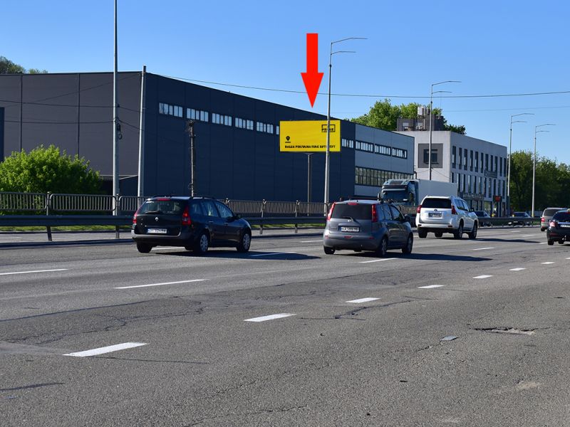 Білборд/Щит, Київ, Столичне шосе - Плещеєва вул., в центр