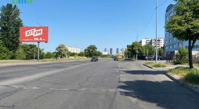 Білборд/Щит, Київ, Райдужна вул., 25а