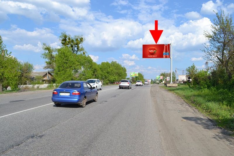 Билборд/Щит, Трассы, Сімферопольське шосе-біля АЗС БРСМ-прапорець №3-в центр