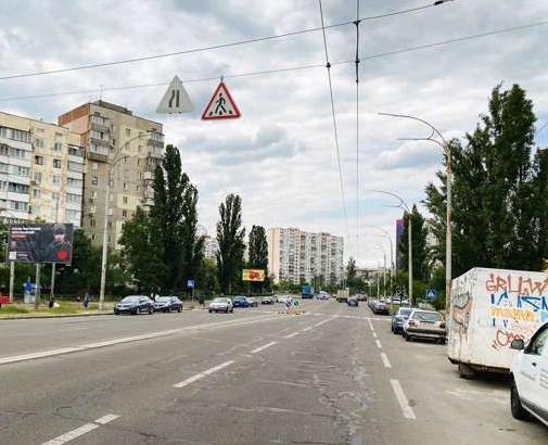 Білборд/Щит, Київ, Йорданська вул. (Лайоша Гавро вул.), 17