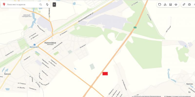 Билборд/Щит, Трассы, М-06 Житомир-Киев,Капитановка, 26 км.400 м.до КП ГАИ 5 км.(А)