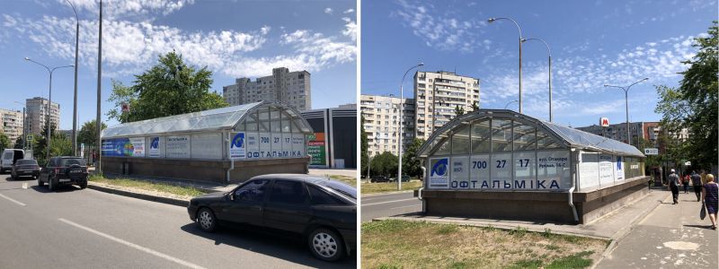 Реклама в метро/Беклайт, Харків, Станция метро: Алексеевская , 39