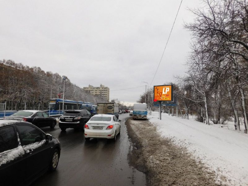 Скролл/Ситиборд, Киев, Борщагівська вул. 97-А - вул. Політехнічна, в центр