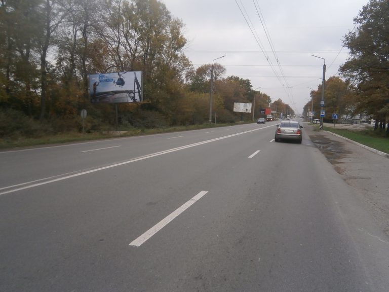 Білборд/Щит, Траси, Галицька навпроти (цементно-шиферний завод) №5