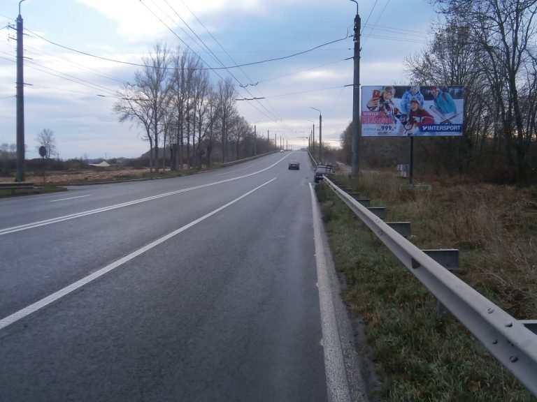 Билборд/Щит, Трассы, Галицька навпроти (цементно-шиферний завод) №9
