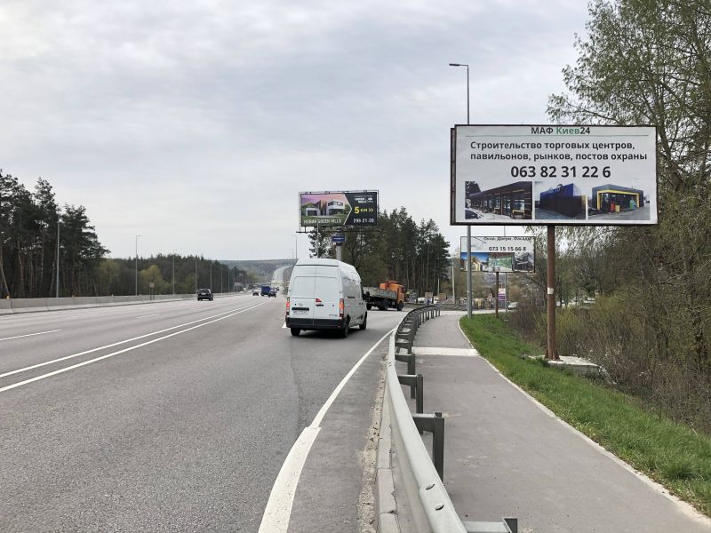 Білборд/Щит, Траси, а/д М-05 Киев-Одесса, поворот на В.Почтовую