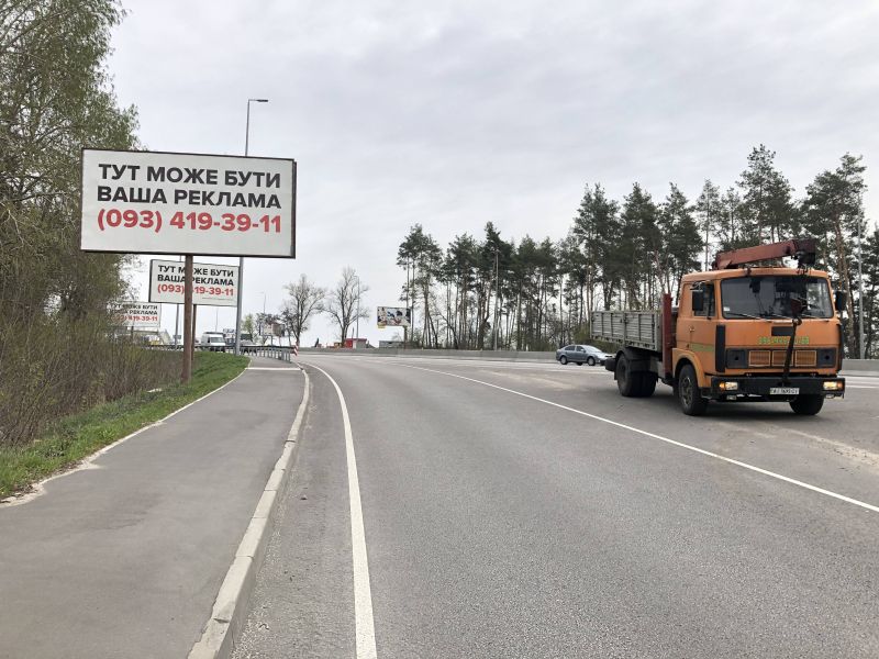 Білборд/Щит, Траси, а/д М-05 Киев-Одесса, поворот на В.Почтовую