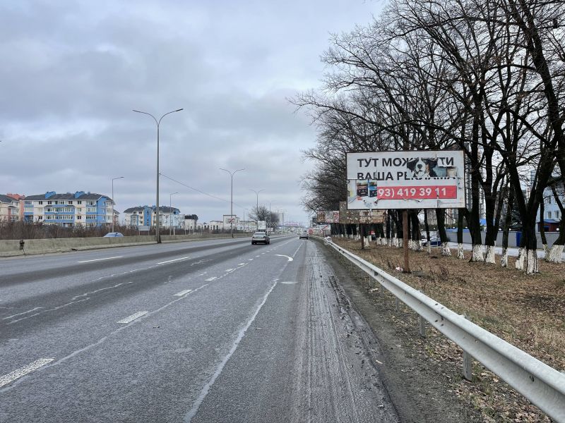 Білборд/Щит, Траси, а/д М-05 Киев-Одесса, навпроти Мега Маркет