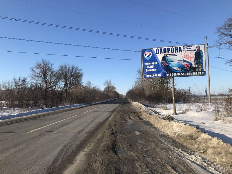 Білборд/Щит, Траси, А-д P04 , напротив садового центра "green village"