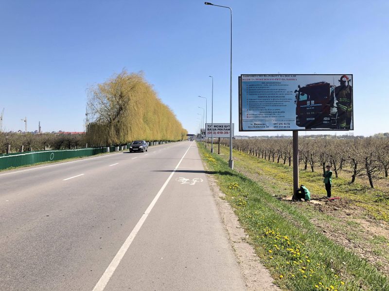 Билборд/Щит, Трассы, Дорога Чабаны-Новоселки