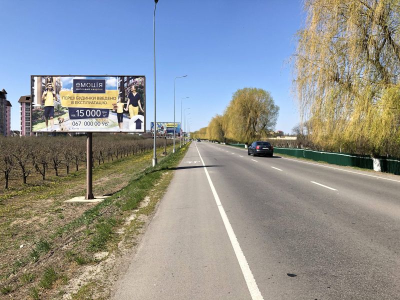 Билборд/Щит, Трассы, Дорога Чабаны-Новоселки