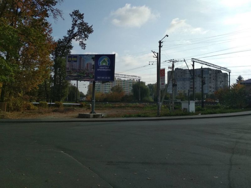 Билборд/Щит, Вишневое, Ул. Леси Украинки , возле железнодорожного переезда