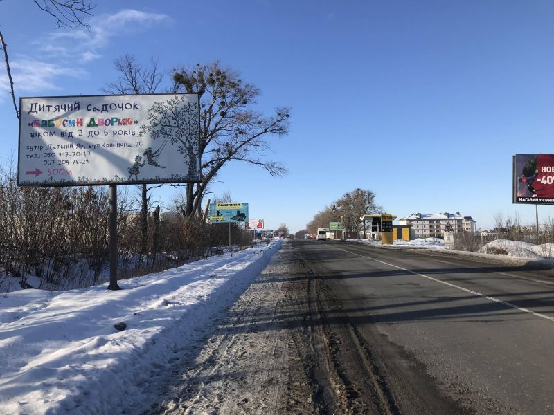 Билборд/Щит, Трассы, А-д P04 , после магазина "Папирус"