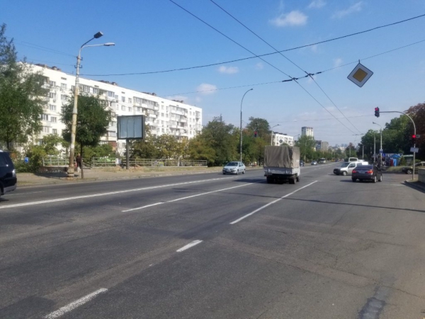 Скрол/Сітіборд, Київ, просп. Голосіївський, 120 / вул. Героїв Оборони, в напр. Голосіївської пл.