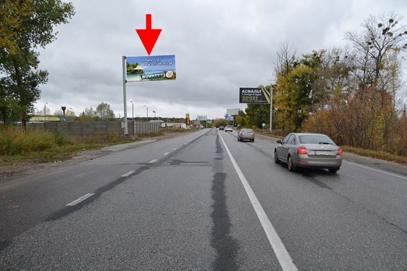 Билборд/Щит, Трассы, Сімферопольське шосе-біля АЗС Motto -прапорець №2-з центру