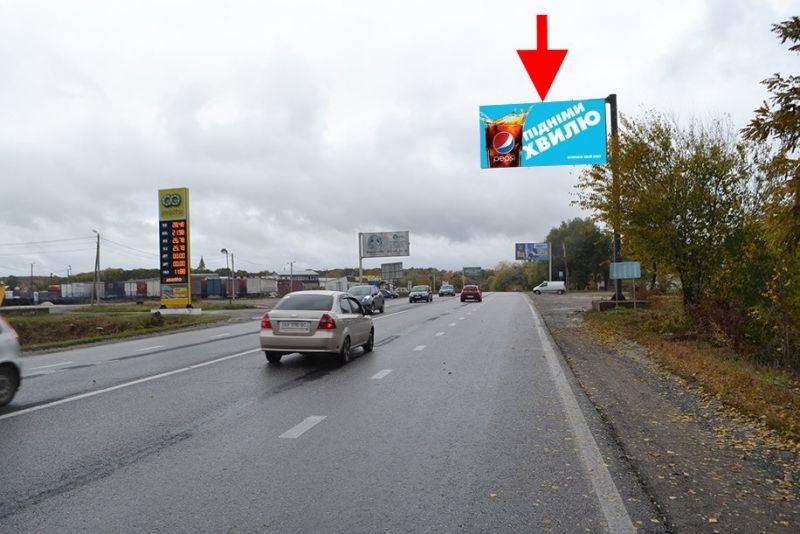 Билборд/Щит, Трассы, Сімферопольське шосе-біля АЗС Motto-прапорець №1-з центру