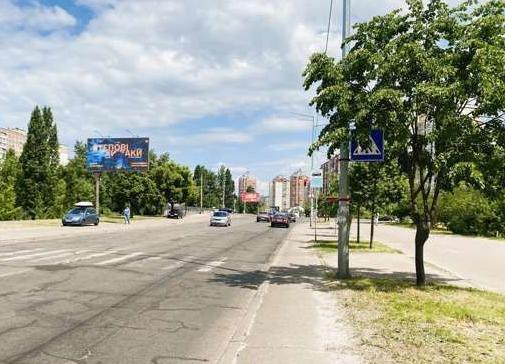 Білборд/Щит, Київ, Бальзака вул., 45/21 (навпроти)