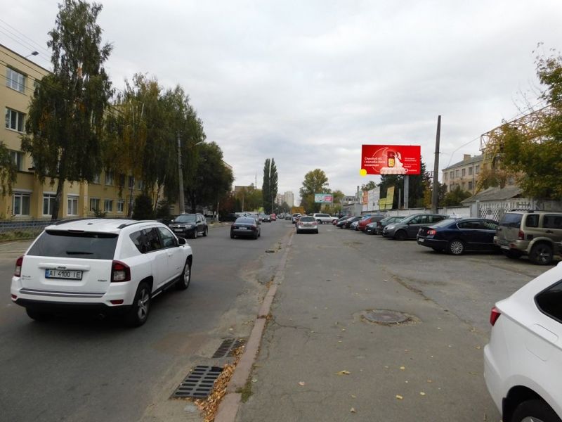 Білборд/Щит, Київ, Волинська вул. 65 (№2), рух в напрямку Чоколівського бул.