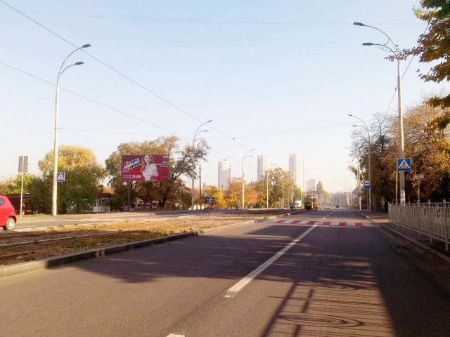 Білборд/Щит, Київ, Алма-Атинська вул., 43/57 до ДВРЗ