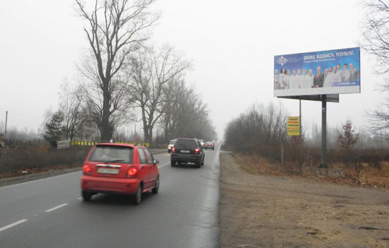 Білборд/Щит, Київ, траса Білогородка-Боярка (В) - на Білогородку