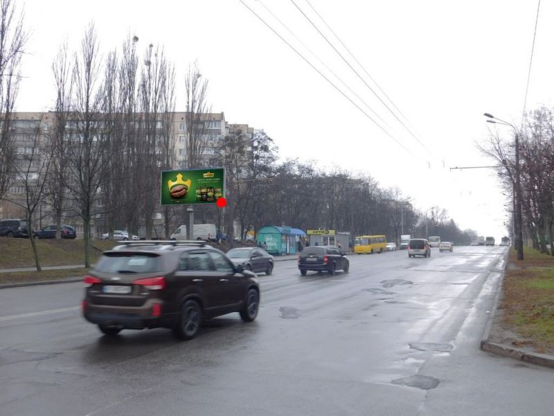 Билборд/Щит, Киев, Свободи пр-т 4, рух в напрямку від Правди пр-т