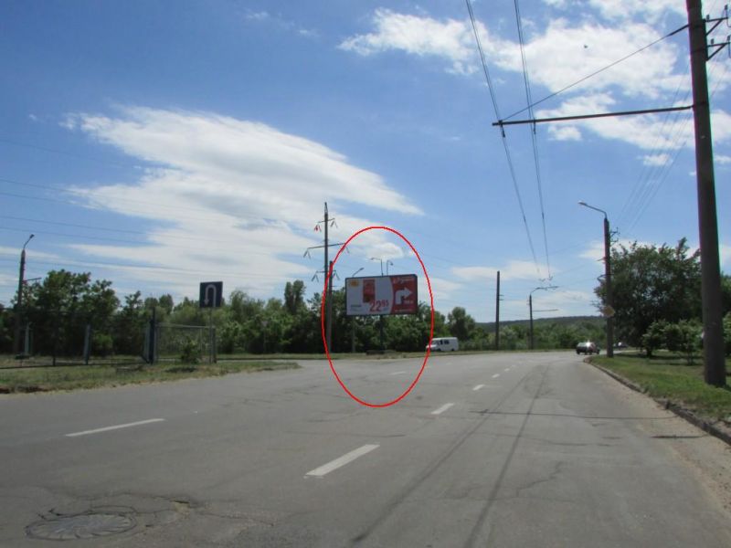 Билборд/Щит, Полтава, Миру просп. (автостоянка)(з центру)