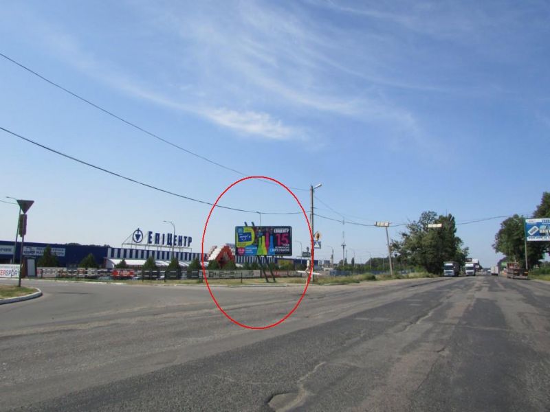 Білборд/Щит, Полтава, Київське Шосе вул. (Эпіцентр)