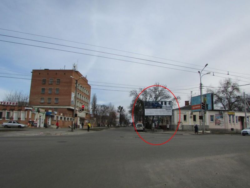 Билборд/Щит, Полтава, Сінна вул. та  Шевченка вул. (перехр.)