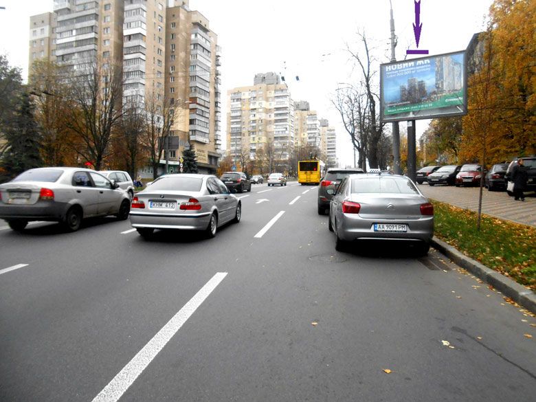 Скрол/Сітіборд, Київ, пр.Повітряних Сил України,12/6