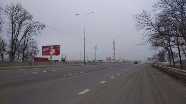 Билборд/Щит, Киев, Траса Київ-Одеса, пгт Чабани, 250 м. до АЗС "ОККО" (в'їзд в Київ)